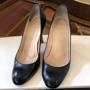 Christian Louboutin Simple Pump 85 Black size36.5